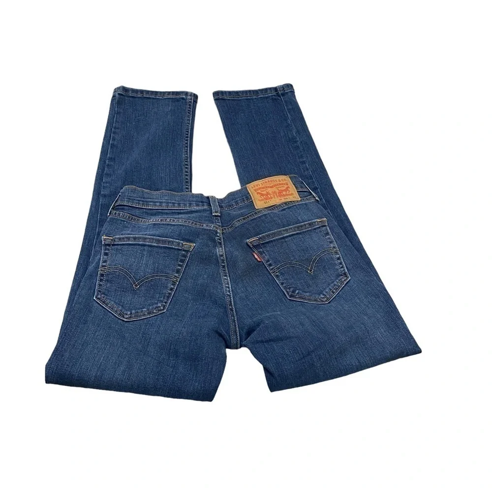 Levi’s  Strauss and Company 511 men’s‎ blue skinny leg jeans size w28 L 30.